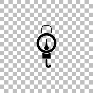 Bahar ölçek simgesi düz