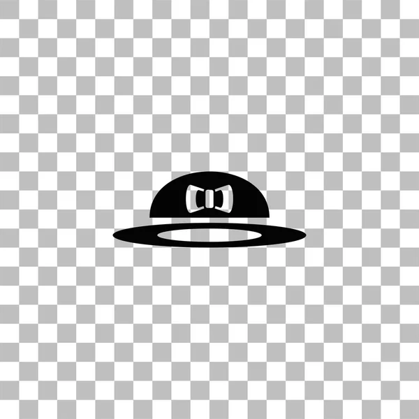 Dámská ikona kloboučku — Stockový vektor
