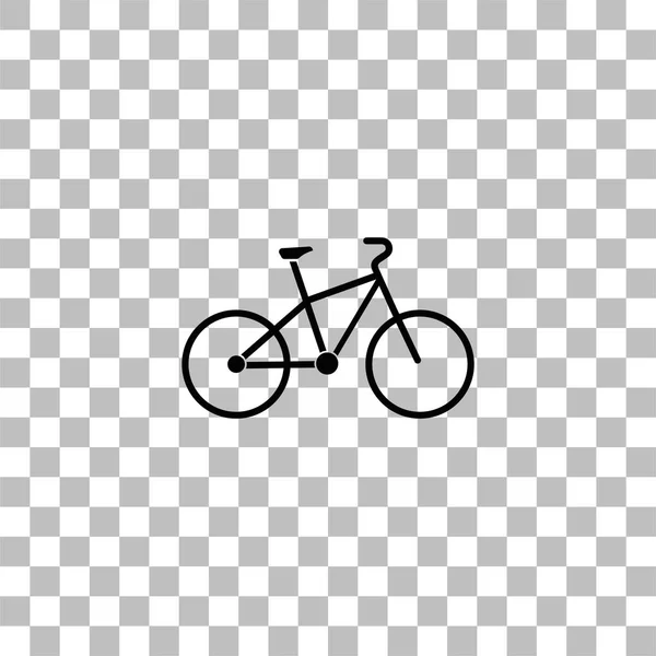 Bicycle icon flat — Stock Vector