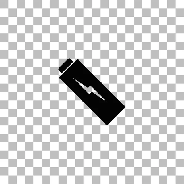 Icono de carga de batería plana — Archivo Imágenes Vectoriales