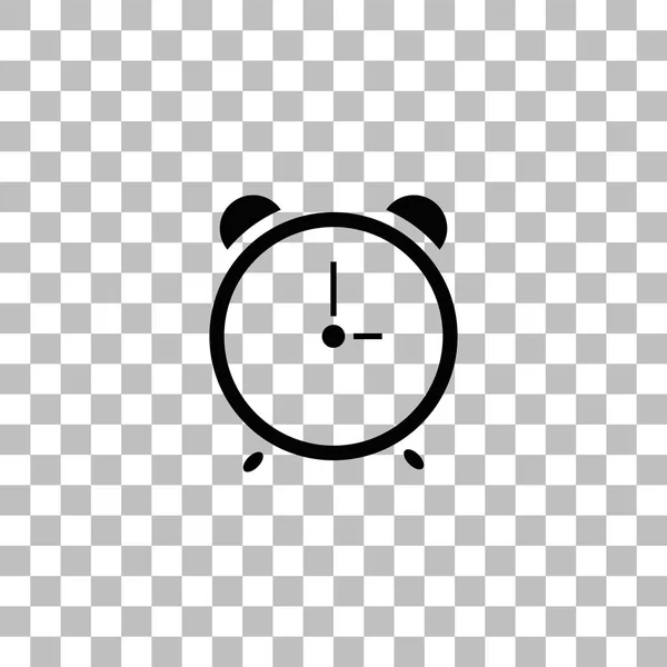 Rearm wake-up time icon flat — стоковый вектор