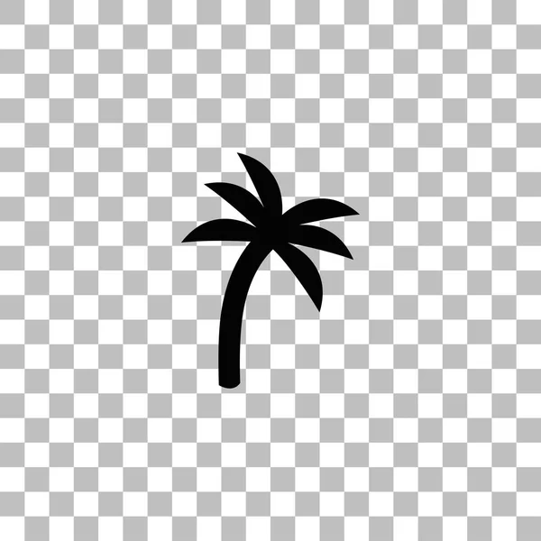 Palm simgesi düz — Stok Vektör