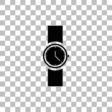 Kol saati simgesi düz