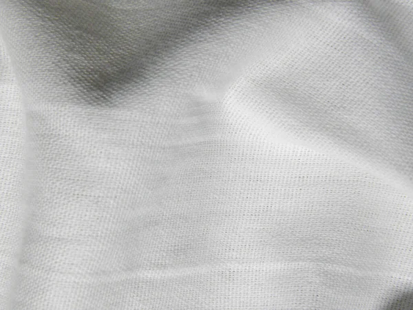 White Fabric Detail Background — Stock Photo, Image