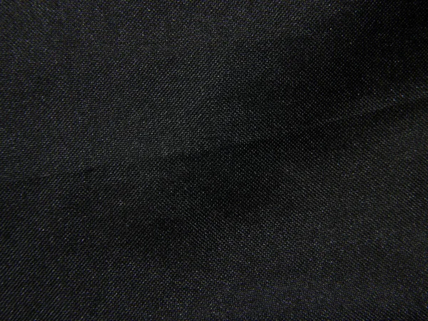 Donker Zwart Wit Linnen Doek Achtergrond Afbeelding Textuur — Stockfoto