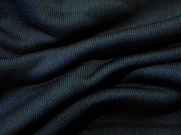 Голубая Ткань Фон Магазинов Одежды — стоковое фото