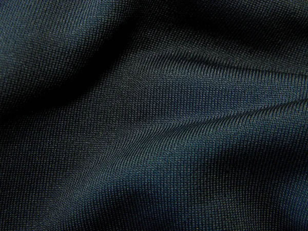 Tecido Azul Textura Fundo Para Lojas Roupas — Fotografia de Stock