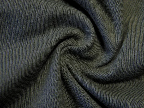 Dark Wrinkled Blended Fabric Background — стоковое фото