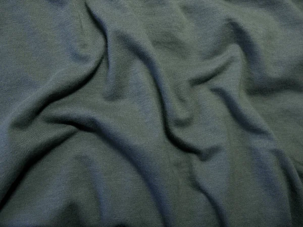 Dark Wrinkled Blended Fabric Background — Stock Fotó