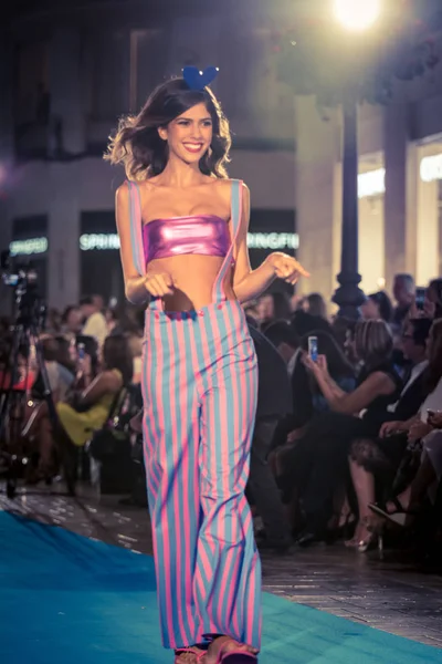 Mlaga Espanha Setembro 2018 Fashion Show Larios Mlaga Fashion Week — Fotografia de Stock