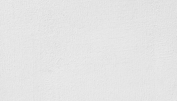 High detailed fragment of white painted stone wall.