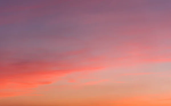 Beautiful Bright Sunset Clouds Soft Pastel Tones — Stock Photo, Image