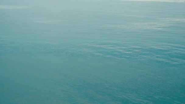 Вид з повітря на величезні простори океану . — стокове відео