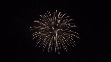 Gece gökyüzünde güzel Festival selam.