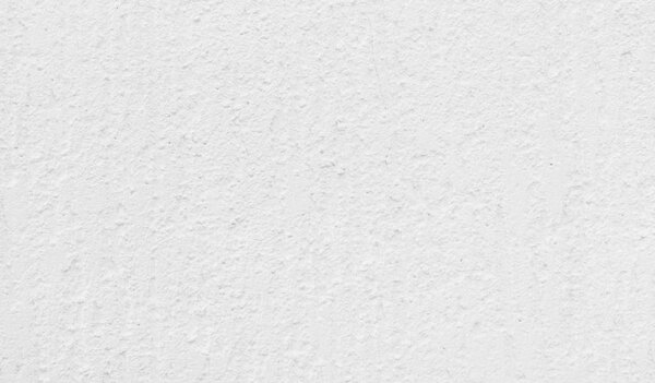 High detailed fragment of white painted wall, background. 