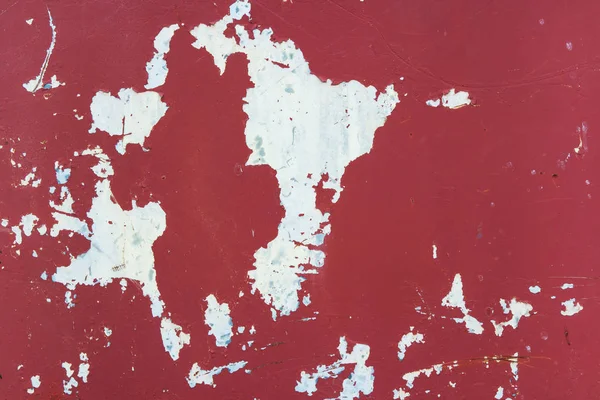 Abstrakter Roter Hintergrund Alte Rot Gerissene Emaille — Stockfoto