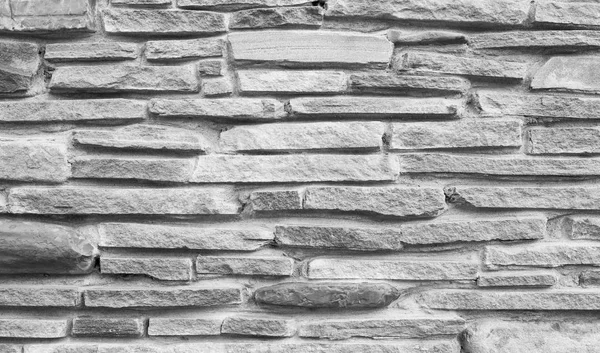 Hoog Gedetailleerde Grijze Slanke Stenen Baksteen Slanke Baksteen Achtergrond Textuur — Stockfoto