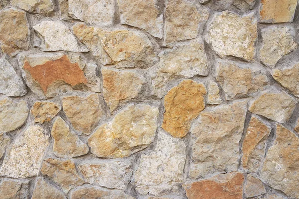 Stone Wall Konsistens Gamla Naturliga Kullerstensbelagda Vägen Som Bakgrund — Stockfoto