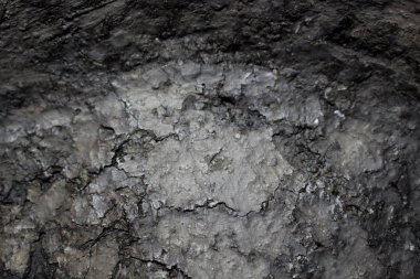 Antik arkeolojik kazılar ile erken Demir Çağı kültürünün Zarubintsy seramik kalıp. Doku portre