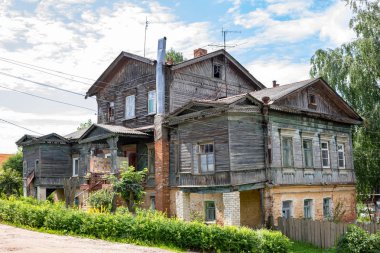19. yüzyıl Nelubovs eski konak. Maloyaroslavets, Rusya Federasyonu