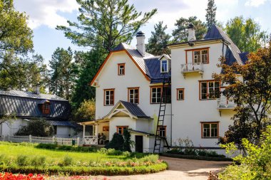 Polenovo, Tula Region, Rusya Federasyonu - Ağustos 2014: Manor 