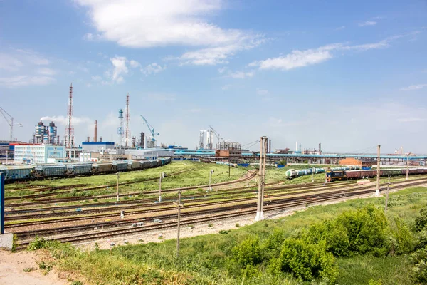 Azot Novomoskovsk Rusia Junio 2015 Planta Química Azot — Foto de Stock