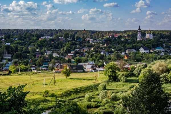 Pemandangan Panorama Kota Borovsk Rusia — Stok Foto