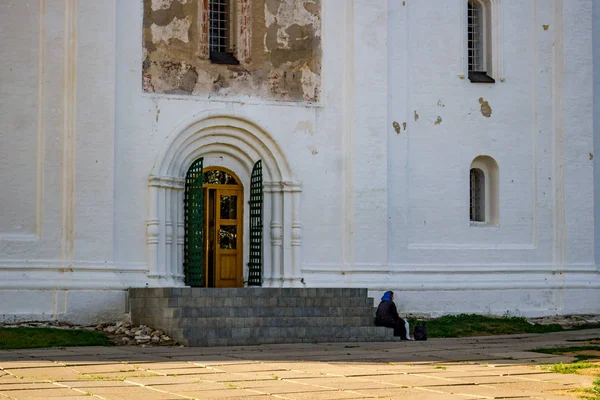 Borovsku Rusko Červen 2018 Pafnutevo Borovský Klášter Katedrála Narození Panny — Stock fotografie