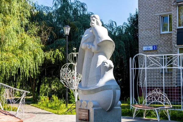 Balabanovo Russland August 2018 Denkmal Für Den Heiligen Peter Und — Stockfoto