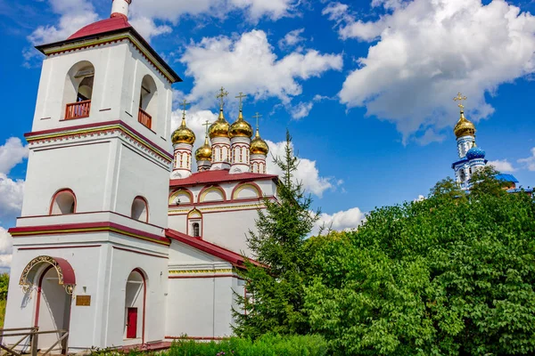 Diriliş Mesih 1674 Yılında Trubino Köyü Antik Kilisesi Kaluzhskiy Bölge — Stok fotoğraf
