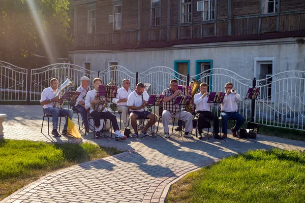 Borovsk Russia August 2018 Celebration 660Th Anniversary City Borovsk Performance — Stock Photo, Image