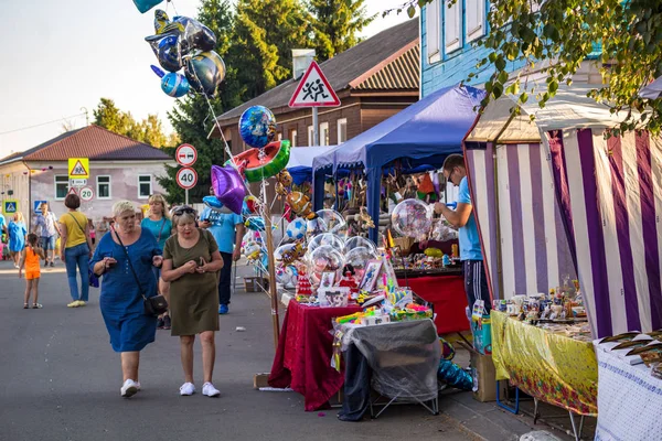 Боровск Россия Августа 2018 Года Празднование 660 Летия Города Боровска — стоковое фото