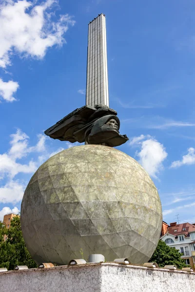 Kaluga Russia Agosto 2017 Monumento 600 Anniversario Kaluga — Foto Stock