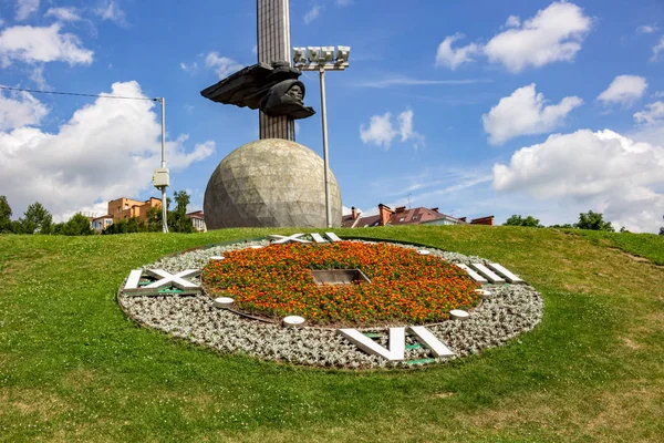 Kaluga Rússia Agosto 2017 Monumento Aos 600 Anos Kaluga — Fotografia de Stock