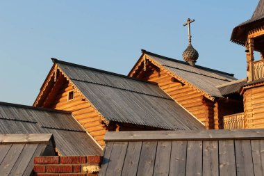 Rus Ortodoks Kilisesi çatı ağaçtan