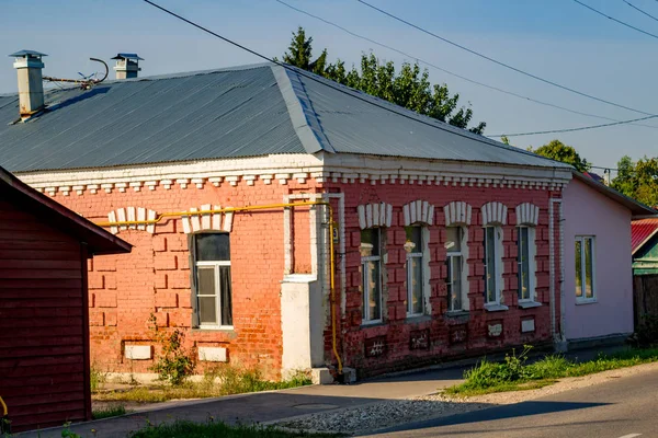 Borovsk Rusya Eylül 2018 Eski Sokaklarında Borovsk Kaluzhskiy Bölge — Stok fotoğraf