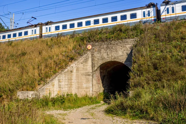 Old tunnel under the railway