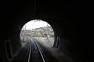 Kırım'ın eski Demiryolu Tüneli