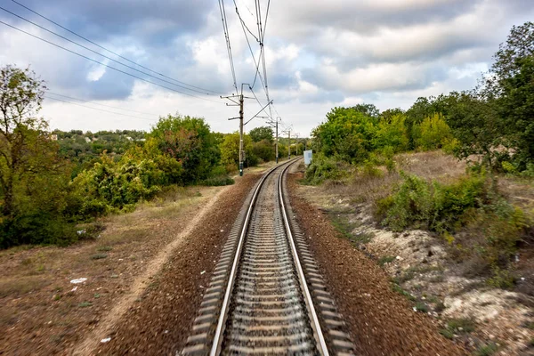 Železnice Krymu — Stock fotografie