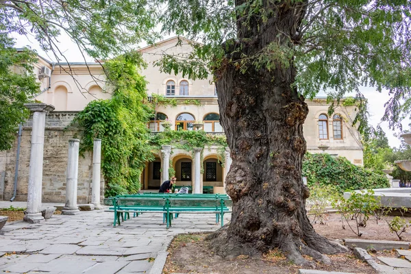 Sevastopol Krym Září 2014 Historické Archeologické Muzeum Rezerva Chersonese Taurian — Stock fotografie