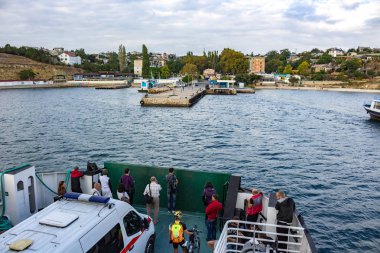 Sevastopol, Crimea - Eylül 2014: 