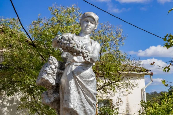 Sevastopol Crimea Settembre 2014 Monumento Alla Viticoltrice — Foto Stock