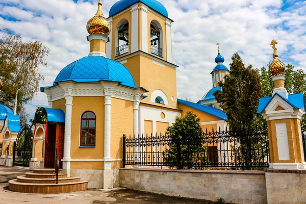 Karizha Rusia Mayo 2016 Iglesia Protección Santísima Virgen Pueblo Karizha — Foto de Stock