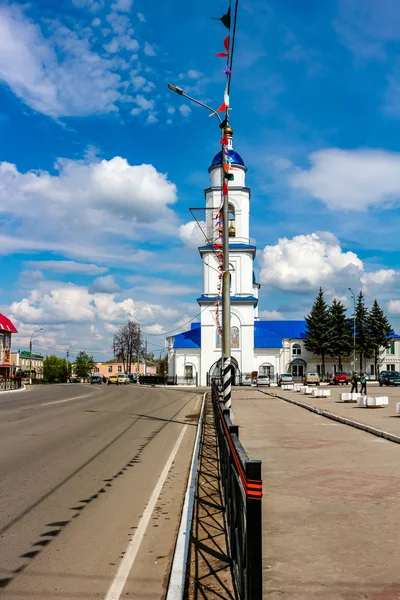 Malojaroslavce Rusko Květen 2016 Kazanskiy Katedrála Malojaroslavce Prvomájové — Stock fotografie