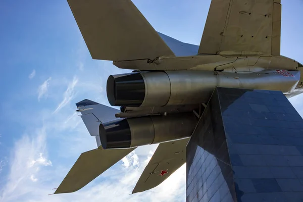 Obninsk Russia July 2017 Monument Form Mig Fighter Aircraft — Stock Photo, Image