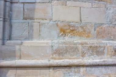 Serpuhov, Rusya - Ağustos 2017: Vvedensky Vladychny manastırda (Vvedenskiy Vladychnyi monastyr) Serpukhov. Restorasyon parçaları