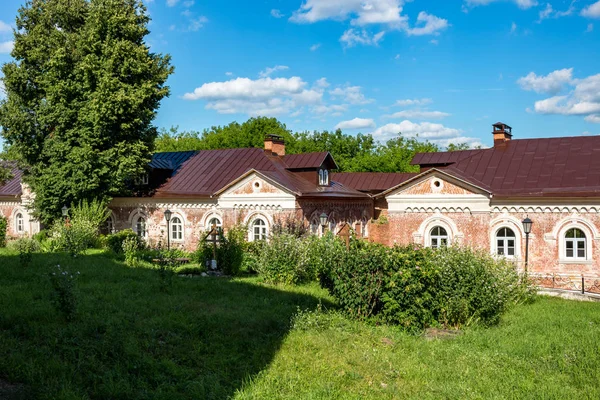 Serpuhov Rusia Agosto 2017 Vvedensky Vladychny Convento Vvedenskiy Vladychnyi Monastyr —  Fotos de Stock