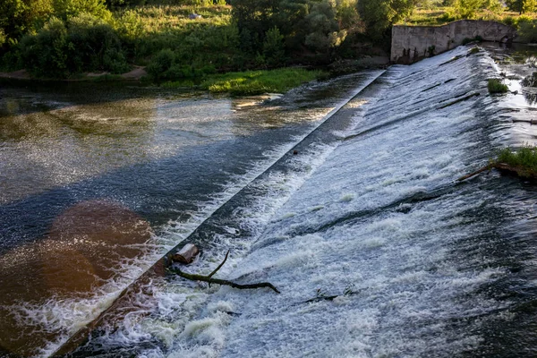 Dam Nara River Serpukhov Russia — Stock Photo, Image