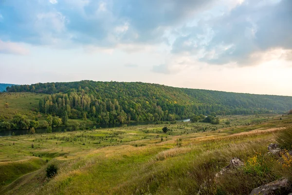 Das Tal Des Flusses Krasivaya Mecha Efremovskiy Bezirk Tulskiy Region — Stockfoto