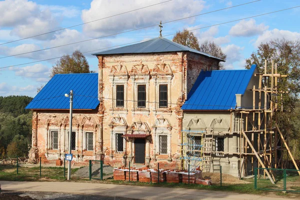 Kurilovo Rússia Outubro 2016 Igreja Anunciação Aldeia Kurilovo Região Kaluga — Fotografia de Stock